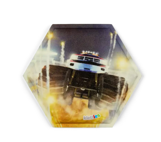ergobag - Glow in the Dark Klettie - Monstertruck