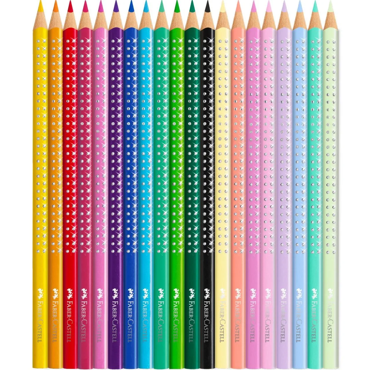 Faber-Castell - Buntstifte Sparkle - Geschenkset Schmetterling