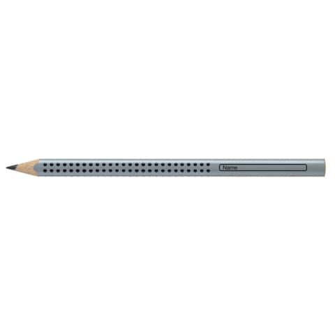 Faber-Castell - Bleistift Jumbo Grip - B, silber