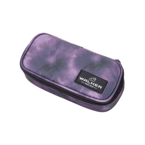 walker - Schüleretui Classic - batik purple, 21 x 6 x 10 cm, 1 Fach, ungefüllt