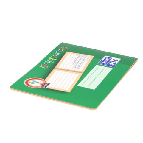 Oxford - Schreiblernheft, A5 quer, 1q, 16, robuster, abwischbarer Deckel