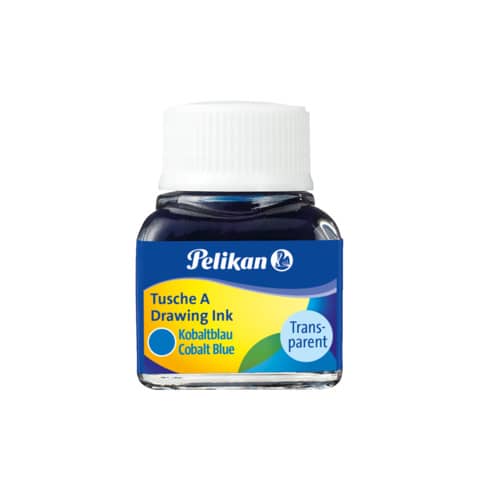 Pelikan® - Tusche A 523 - 10 ml Glas, kobaltblau