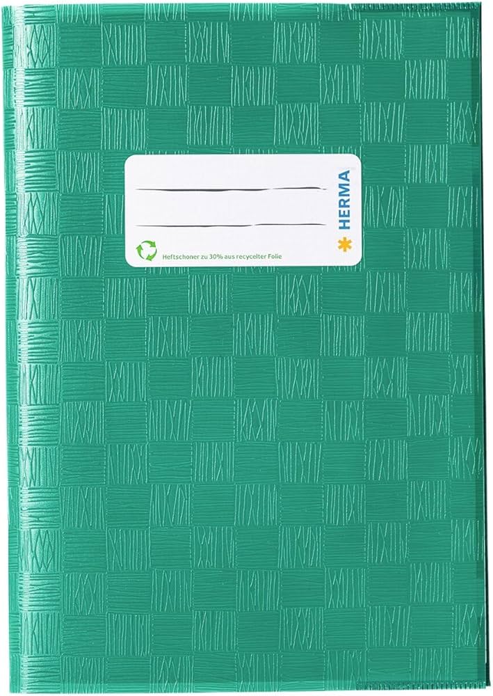 Herma -  Hefthülle - A4 - PP - Dunkelgrün 