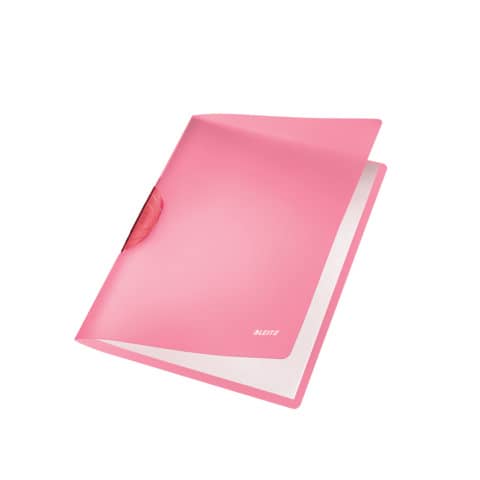 Leitz - 4176 Klemmmappe ColorClip Rainbow, A4, PP, rot