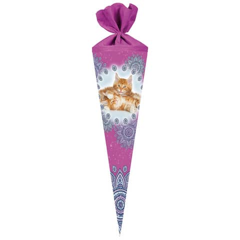 Nestler - Schultüte Katzenbabys - rund, 70 cm