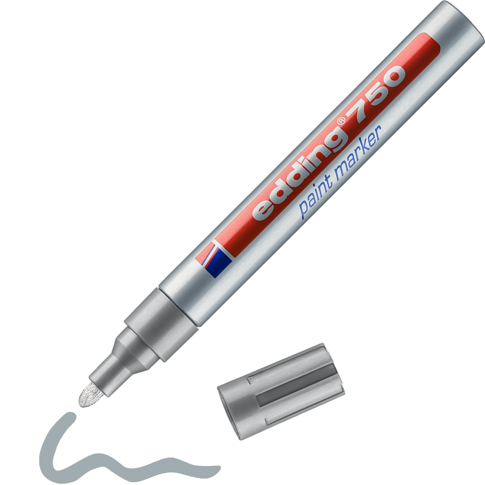 edding - Lackmarker  750-silber