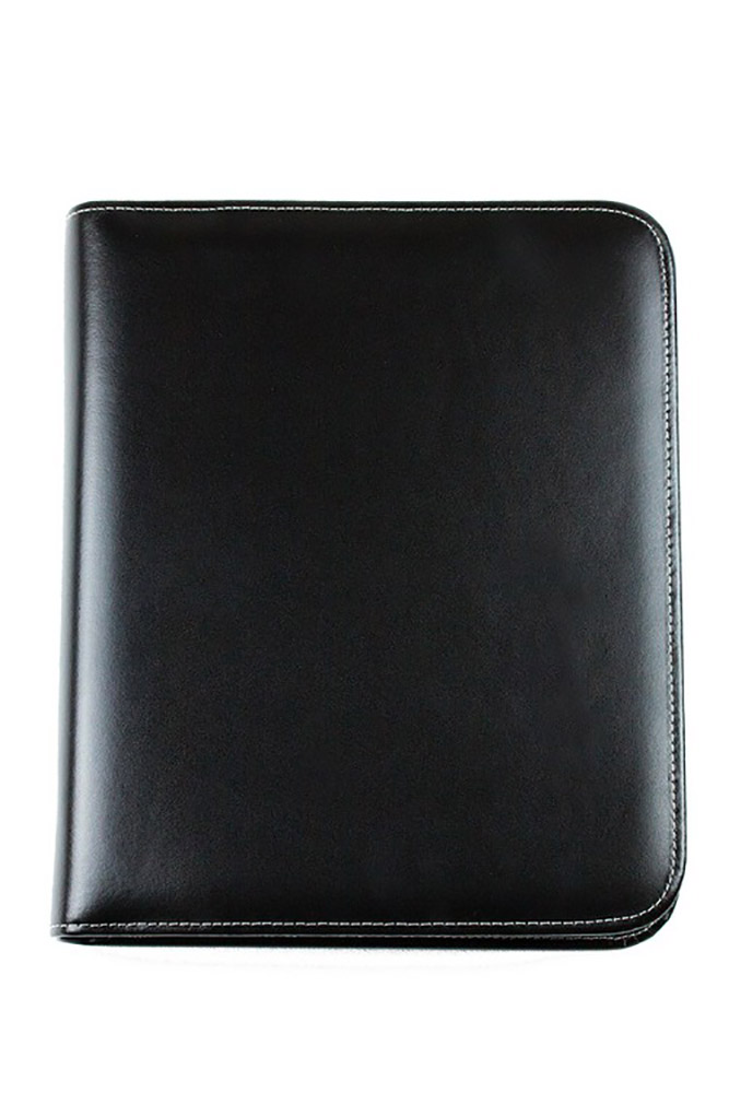 ASL Leder - RV Ringbuch - A4 25mm - Schwarz