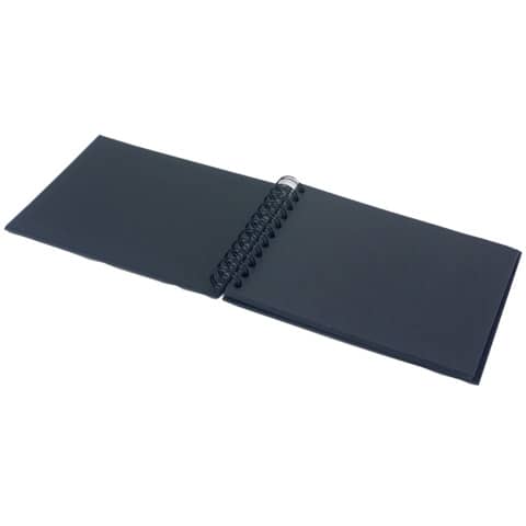 Rössler Papier - Fotospiralbuch SOHO - 19,5 x 14,5 cm, 40 Seiten, schwarz