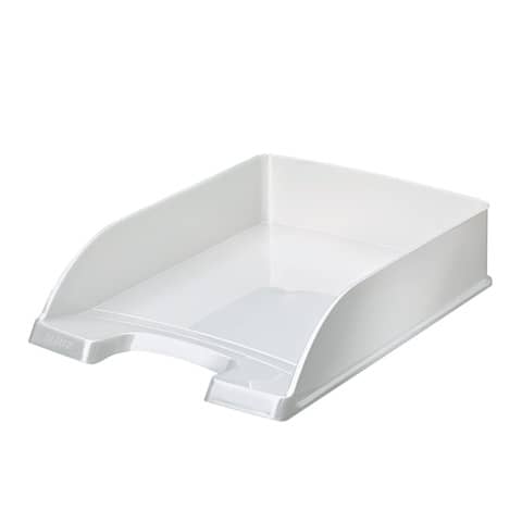 Leitz - 5226 Briefkorb Plus WOW - A4, Polystyrol, weiß