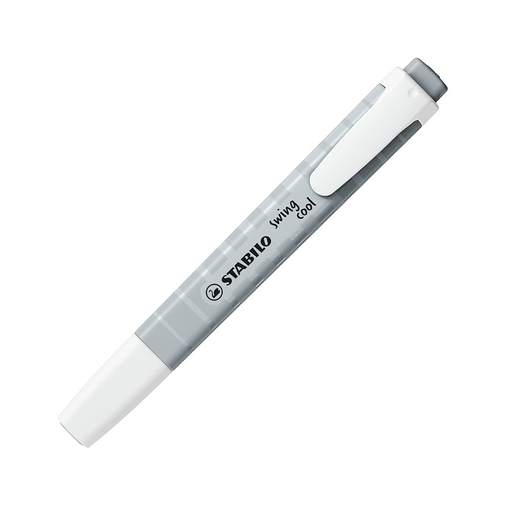 Stabilo - Textmarker Swing Cool - Pastell - Seidengrau