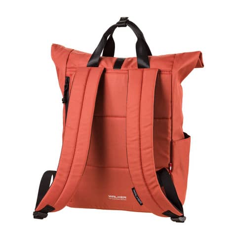walker - Rucksack Roll Top - salsa