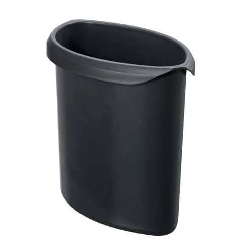 HAN - Abfalleinsatz - 2 Liter, schwer entflammbar, schwarz