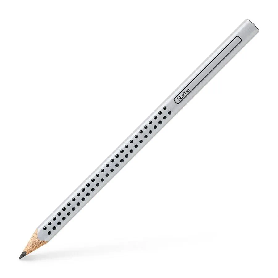 Faber-Castell - Bleistift Jumbo-Grip HB silber