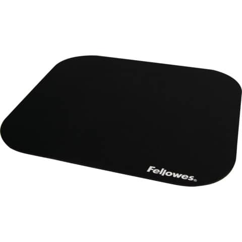 Fellowes® - Mauspad Premium, Gummi/Polyester, 228 x 4 x 200 mm, schwarz