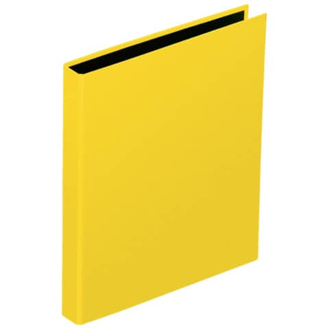Pagna® - Ringbuch Basic Colours - A5, 4-Ring, Ring-Ø 25mm, gelb