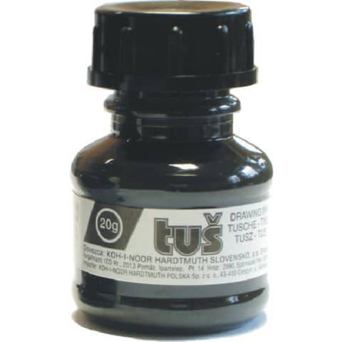 KOH-I-NOOR - Zeichentusche 20 g - schwarz