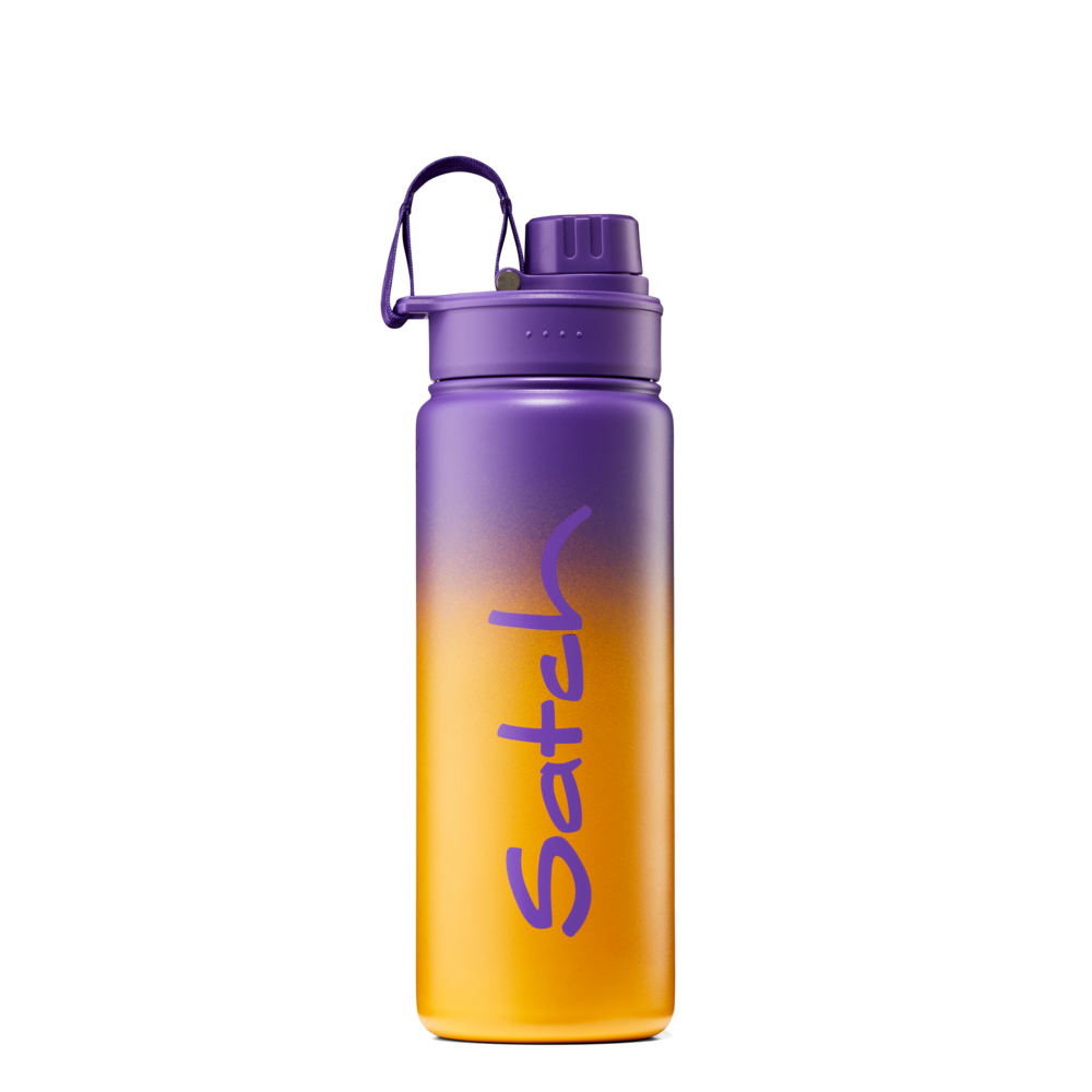 satch - Trinkflasche - Purple Graffiti