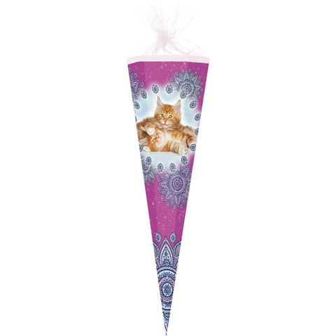 Nestler - Schultüte Katzenbabys - sechseckig, 85 cm