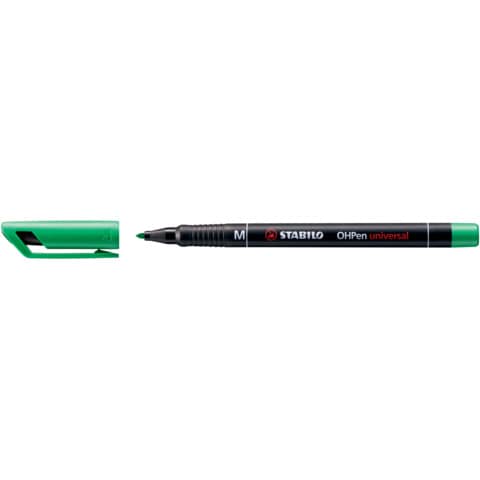 STABILO® - Folienstift - OHPen universal - permanent medium - Einzelstift - grün