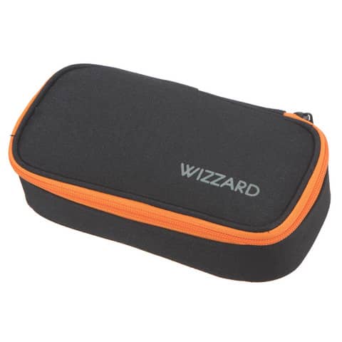 walker - Schüleretui Wizzard - black melange, 21 x 6 x 10 cm, 1 Fach, ungefüllt