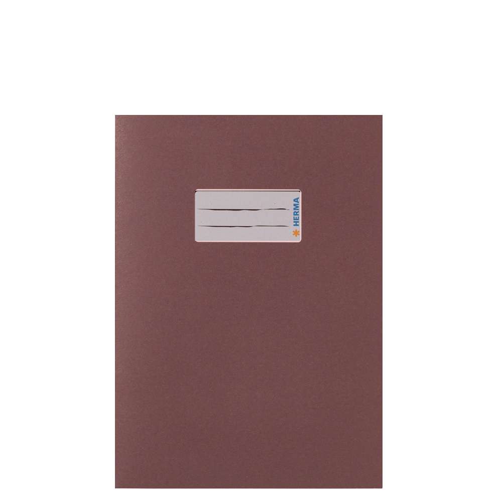 Herma -  Hefthülle - A5 - Papier - Braun 