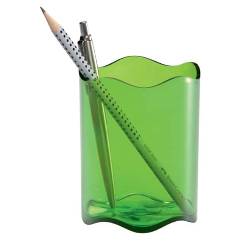 Durable - Stifteköcher TREND - 80 x 102 mm, transparent lindgrün
