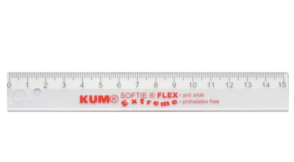 KUM - Lineal Softie Flex - 15cm 