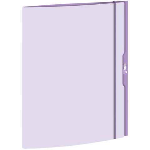 RNK Verlag - Zeichenmappe frosty berry - A4, 3 Klappen mit Gummizug, Karton