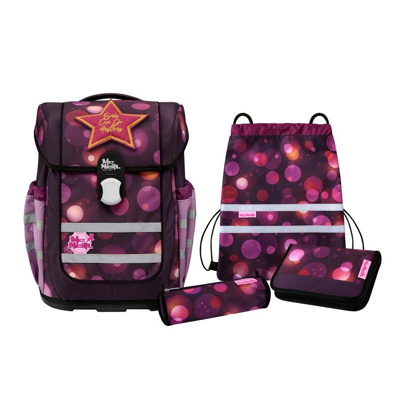 McNeill - Schulranzen-Set - Mc Ocean 5tlg. - Berry