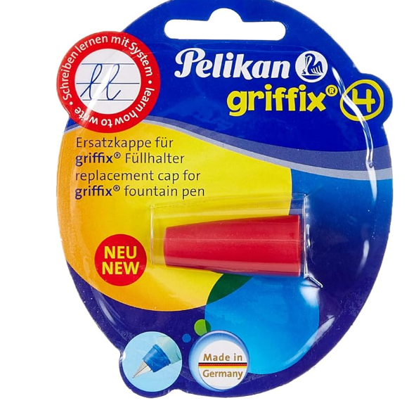 Pelikan griffix - Ersatzkappe für griffix Füllhalter - Rot