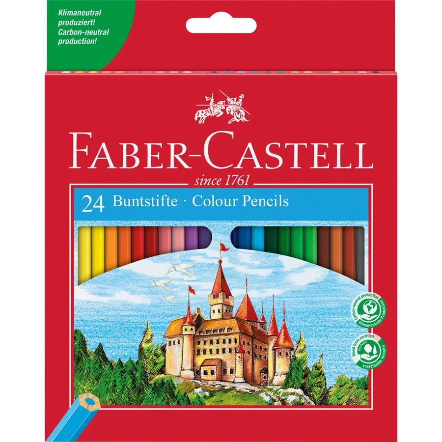 Faber-Castell - Classic Colour Buntstift - 24er Kartonetui