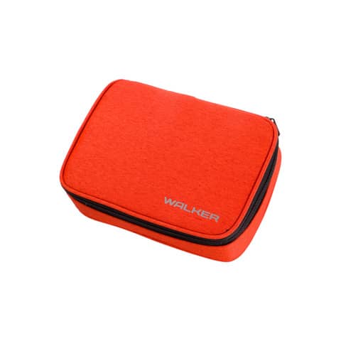 walker - Schüleretui Wizzard XL - red melange, 22,5 x 6 x 16 cm, 1 Fach, ungefüllt