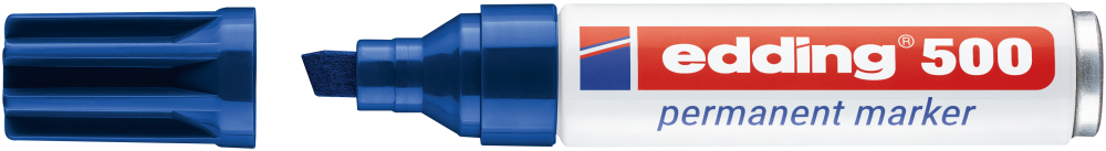 edding - Permanentmarker  500-blau