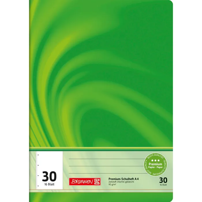 Brunnen - Vivendi - A4 Heft - Lin. 30 - blanco gelocht