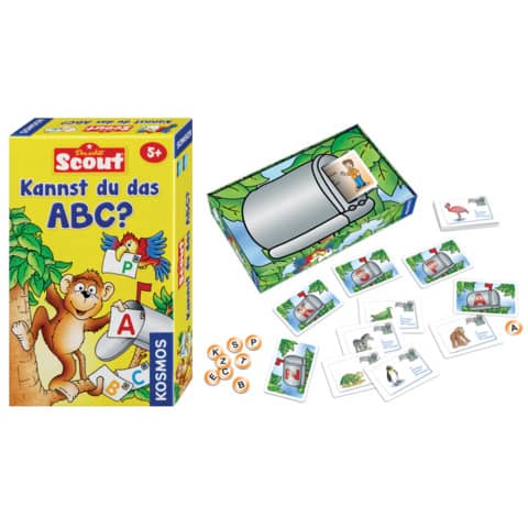 Kosmos - Scout Kannst du das Abc? - Tierisches Merkspiel