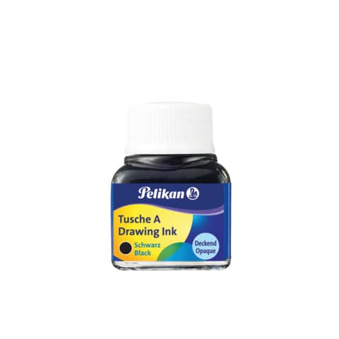 Pelikan® - Tusche A 523 - 10 ml Glas, schwarz
