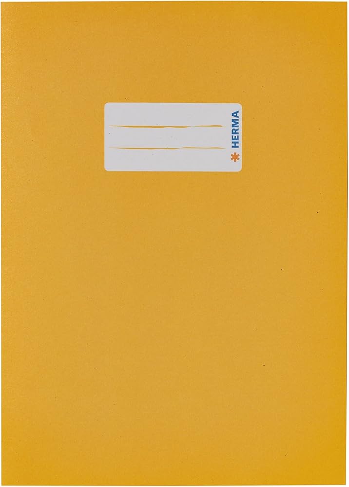 Herma -  Hefthülle - A5 - Papier - Gelb 