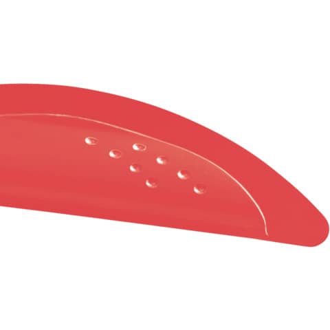 Leitz - 4175 Klemmmappe ColorClip, A4, PP, rot