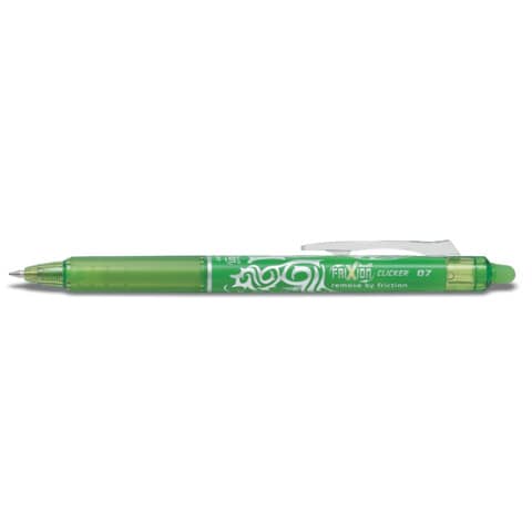 Pilot - Tintenroller FriXion Clicker - 0,4 mm, hellgrün, radierbar