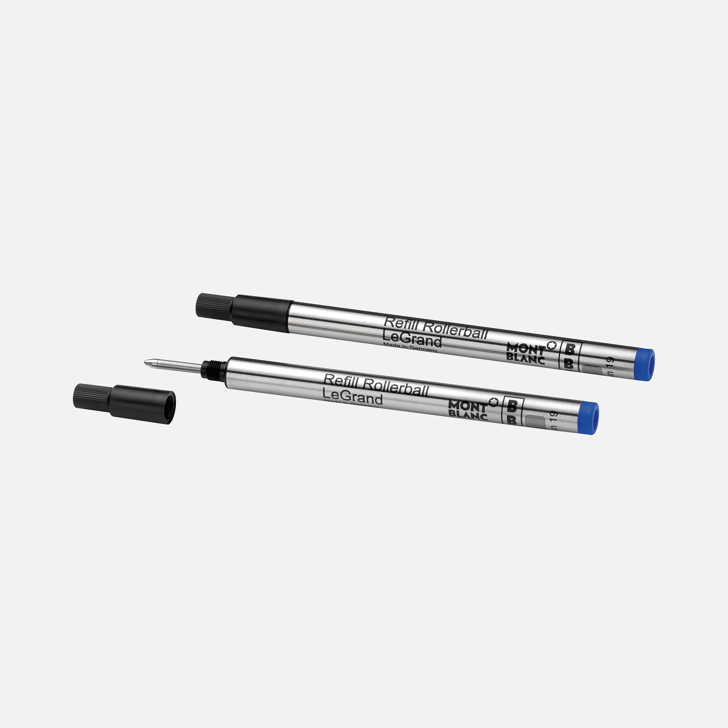Montblanc - 2 LeGrand Rollerball-Minen - Breit - Royal Blue