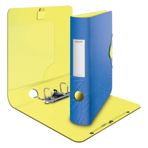 Leitz - 1117 Qualitäts-Ordner Urban Chic - PP, A4, schmal, blau