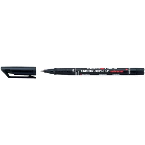STABILO® - Folienstift - OHPen universal - permanent superfein - Einzelstift - schwarz