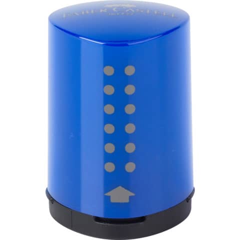 FABER-CASTELL - Einfachspitzdose Grip 2001 Mini - rot/blau
