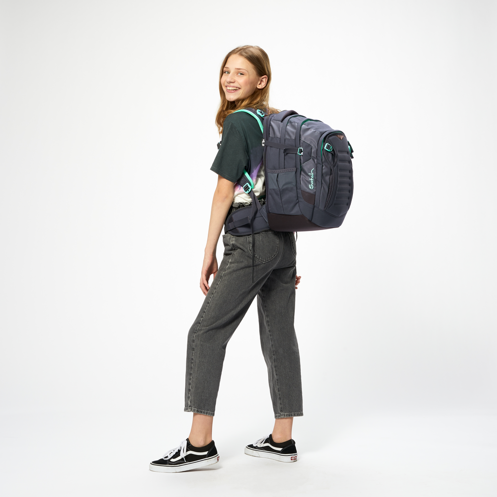 satch - match Schulrucksack - Mint Phantom