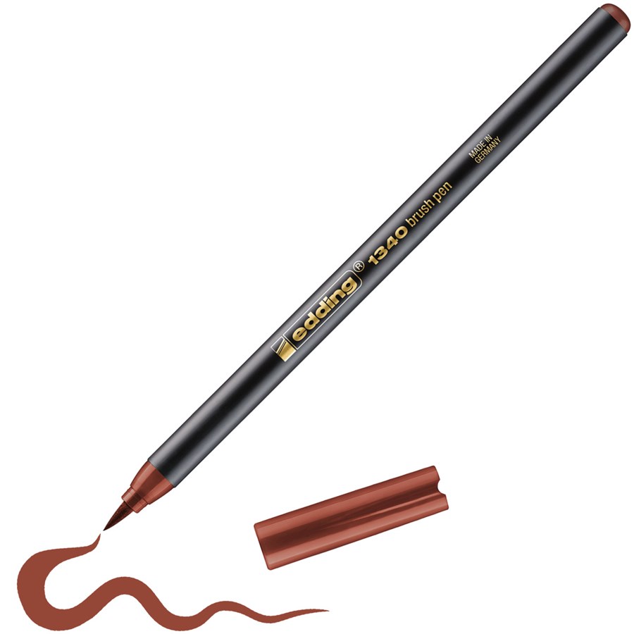 edding - Brushpen 1340 - Braun