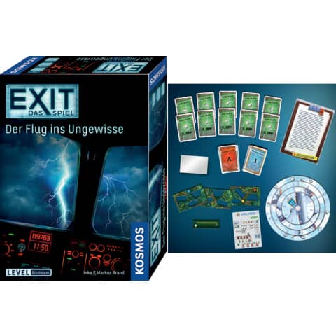 Kosmos - Familienspiel EXIT Das Spiel - Der Flug ins Ungewisse 