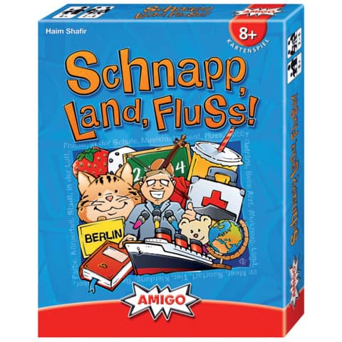 AMIGO - Kartenspiel - Schnapp, Land, Fluss