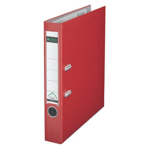 Leitz - 1015 Ordner Plastik - A4, 52 mm, rot