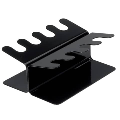 Maul - Stempelträger - gerade, für 8 Stempel, schwarz