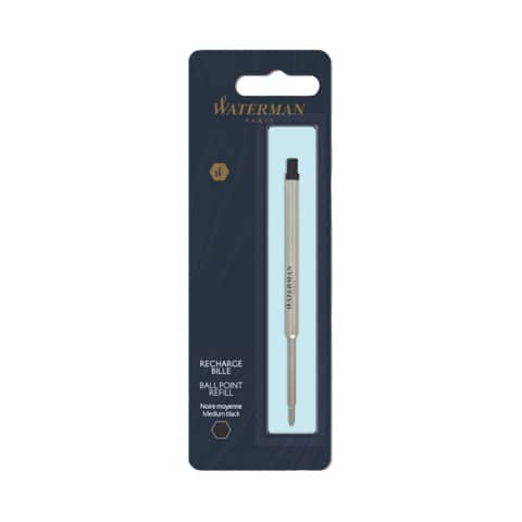 Waterman - Kugelschreibermine - Standard Maxima, M(mittel) mm, schwarz